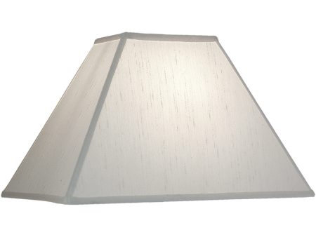 (4x6) (10x16) x 11 Global White Tapered Rectangle Hardback Lampshade Sale