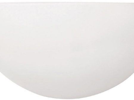 10 W Capital Sconces 1-Light Sconce with  Opal Glass Matte White For Discount