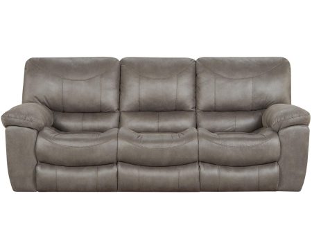 Catnapper Furniture Trent Reclining Sofa in Charcoal Discount