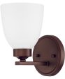 Jameson 1-Light Sconce In Bronze Discount