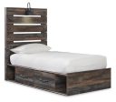 Drystan Bed with 2 Storage Drawers Cheap