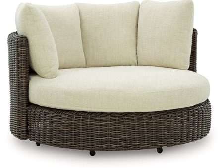 Kimora Outdoor Swivel Lounge Chair with Cushion Online now