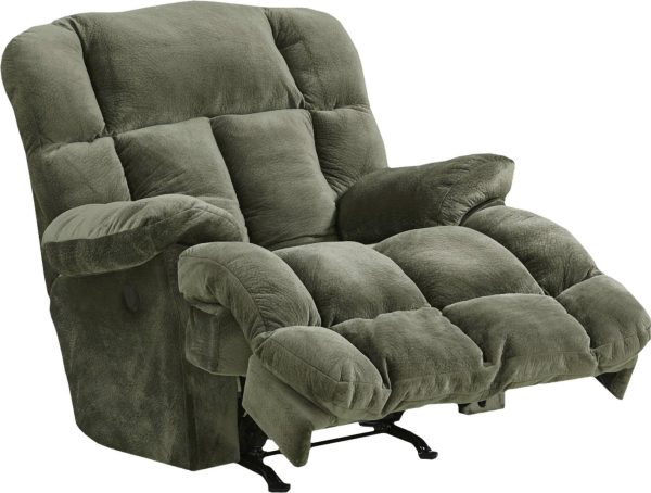 Catnapper Cloud 12 Power Chaise Lay Flat Recliner in Sage Online now