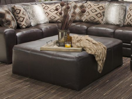 Jackson Furniture Denali 51  Large Ottoman in Chocolate 4378-28 Sale