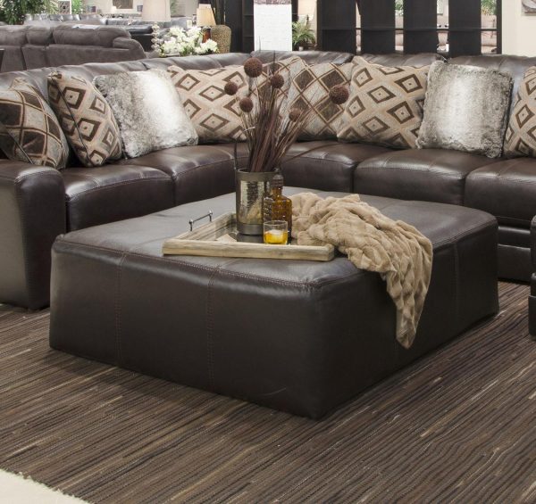 Jackson Furniture Denali 51  Large Ottoman in Chocolate 4378-28 Sale