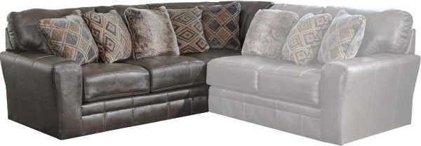 Jackson Furniture Denali LSF Section in Steel 4378-62 Online Hot Sale