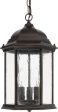 10 W Main Street 3-Light Outdoor Hanging Lantern Rain or Shine - Old Bronze Fashion