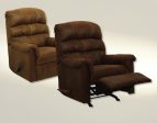 Catnapper Capri Rocker Recliner in Chocolate 4273-2 Fashion