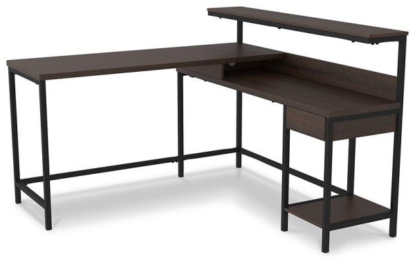 Camiburg Home Office L-Desk with Storage on Sale