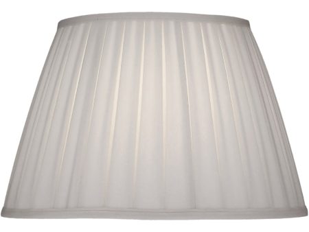 11x18x12 Ivory Shadow Box Pleat Empire Softback Lampshade Discount