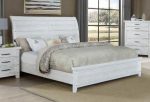 Crown Mark Maybelle Queen Sleigh Bed in White B1830-Q Cheap