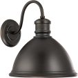 15 H Signature 1-Light Outdoor Wall Lantern Old Bronze Supply