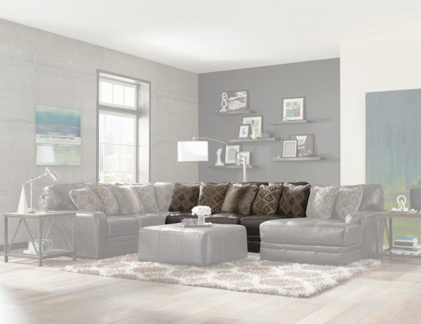 Jackson Furniture Denali Armless Sofa in Steel 4378-30 Online now