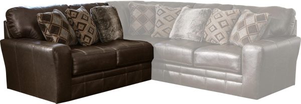 Jackson Furniture Denali LSF Loveseat in Steel 4378-46 Sale