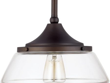 11 W Semi-flush 1-Light Semi-Flush Burnished Bronze For Cheap