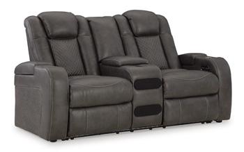 Fyne-Dyme Power Reclining Loveseat with Console Supply