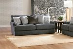 Jackson Howell Sofa in Night Graphite 3482-03 For Sale