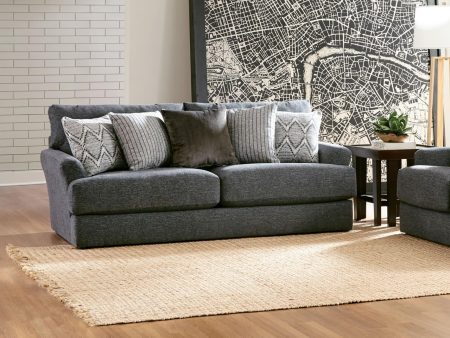 Jackson Howell Sofa in Night Graphite 3482-03 For Sale