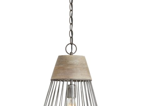 Russell 1-Light Pendant In Urban Wash For Sale