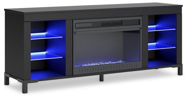 Cayberry 3-Piece Entertainment Center with Electric Fireplace Fashion