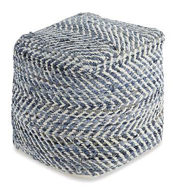 Chevron Pouf Hot on Sale