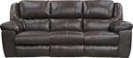 Catnapper Furniture Transformer II Power Ultimate Sofa with 3 Recliners and Drop Down Table in Chocolate Supply