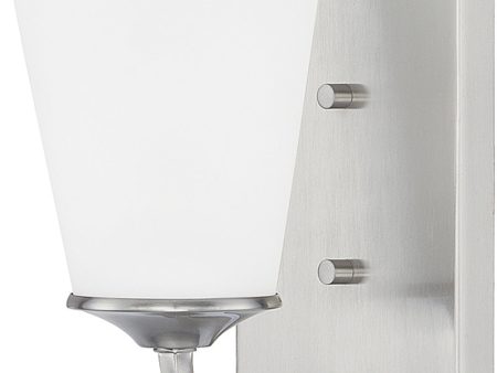 Braylon 1-Light Sconce In Brushed Nickel For Discount