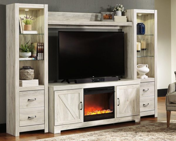 Bellaby 4-Piece Entertainment Center with Fireplace on Sale