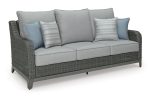 Elite Park Outdoor Sofa, Lounge Chairs and Cocktail Table For Sale