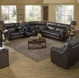 Catnapper Nolan Extra Wide Reclining Sofa in Godiva Discount