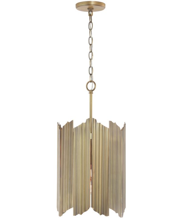 Xavier 6-Light Pendant In Aged Brass Online now