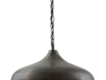 1-Light Pendant In Grey Iron Online Sale