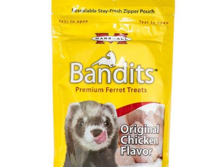 Bandits Premium Ferret Treats - Chicken Flavor 3 Oz by Marshall Online Hot Sale