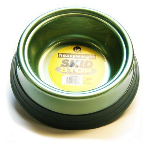 Heavyweight Skid Stop Bowl Large - 9.25  Wide x 2.5  High by JW Pet Online