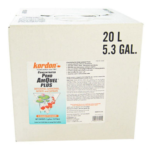 Concentrated Pond AmQuel + 5 Gallons by Kordon For Cheap