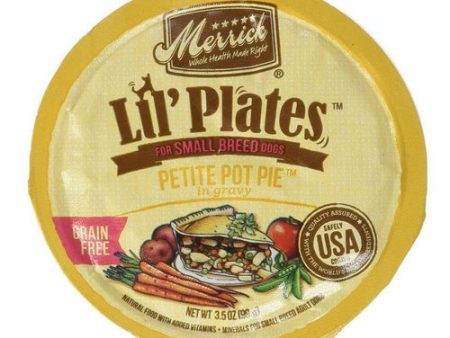 Lil Plates Grain Free Petite Pot Pie 3.5 oz by Merrick on Sale