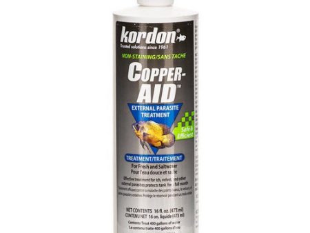 Copper Aid External Parasite Treatment 16 oz (Treats 400 Gallons) by Kordon Fashion