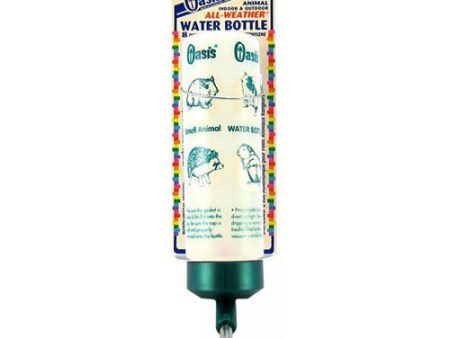 All Weather Small Animal Water Bottle 8 oz by Oasis Biocompatible Hot on Sale