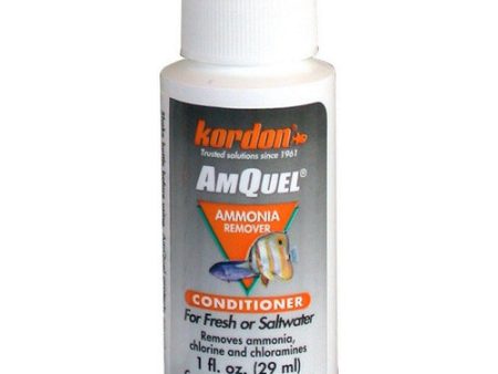 AmQuel Ammonia Remover Water Conditioner 1 oz by Kordon on Sale