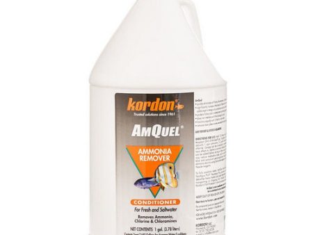 AmQuel Ammonia Remover Water Conditioner 1 Gallon by Kordon Online Hot Sale