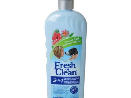 2-in-1 Oatmeal & Baking Soda Conditioning Shampoo - Tropical Scent 15 oz by Fresh  n Clean Online Hot Sale